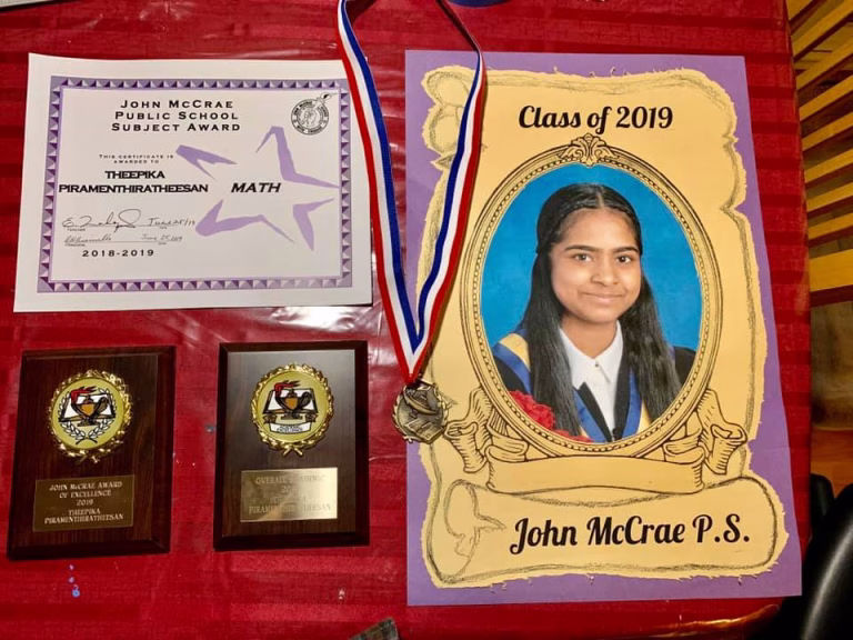 எமது செல்வமகள் தீபிகா பிரமேந்திரதீசன்(3rd year Engineering student at McMaster University) தனது 21வது பிறந்த நாளினை 12.01.2026 அன்று கனடாவில் விமர்சையாக குடும்பத்தினருடன் கொண்டாடுகின்றார்.