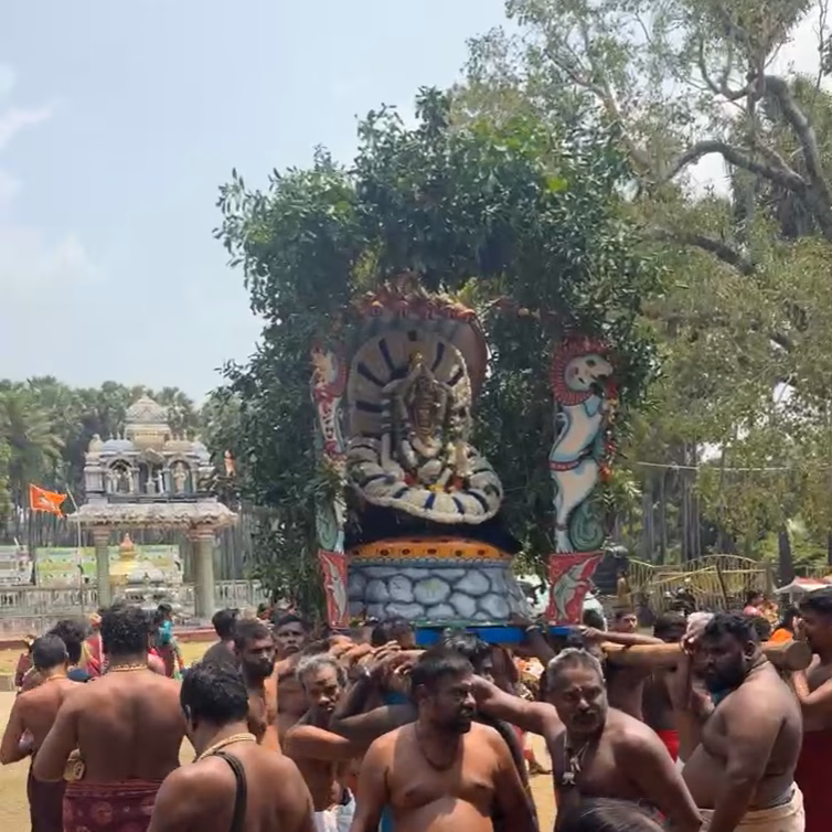 காரைநகர் மணற்காடு கும்பநாயகி மகோற்சவம், ஆறாம் நாள் திருவிழா. 09.03.2026