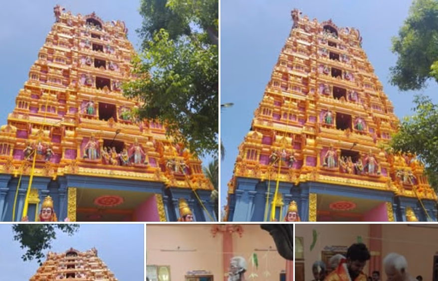 வியாவில் ஐயனார் ஆலய சப்த தள இராஜகோபுர கும்பாபுஷேகம் 01.05.2026 இன்று வெள்ளிக்கிழமை நடைபெற்றது.