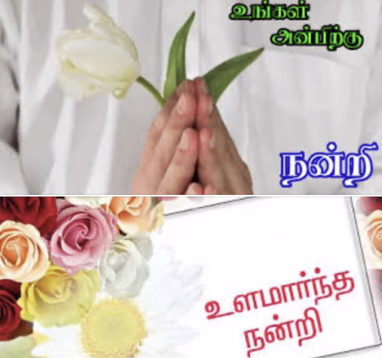 தேசங்களை கடந்து பிறந்த நாட்டில், வளர்ந்த ஊரில், தவழ்ந்த வீட்டில் என்னோடு பழகிய நட்புக்கள், ஊரவர்கள், பண்பாளர்கள், உறவுகளிற்கு நன்றி.
